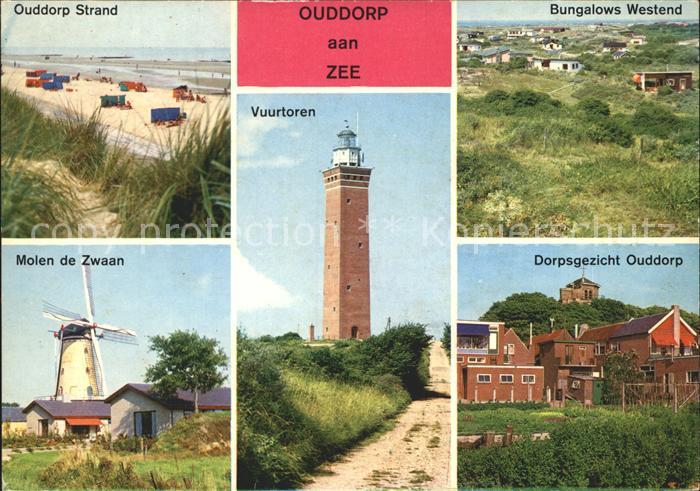 Ouddorp Muehle Leuchtturm Bungalows-Westend