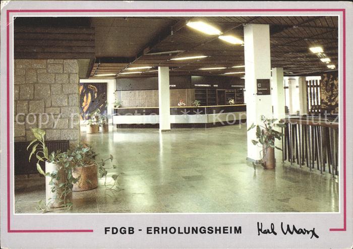Schoeneck Vogtland Foyer FDGB Erholungsheim