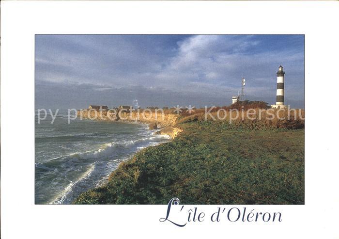 Ile d Oleron Steilkueste Leuchtturm