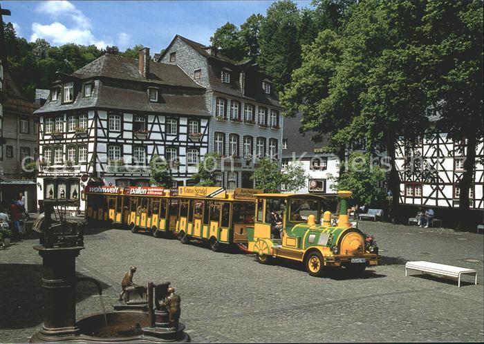 Monschau Montjoie NRW Marktplatz Stadtbahn