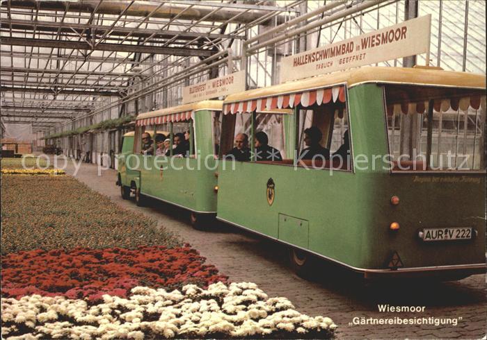 Wiesmoor Gaertnereibesichtigung Besucherbahn