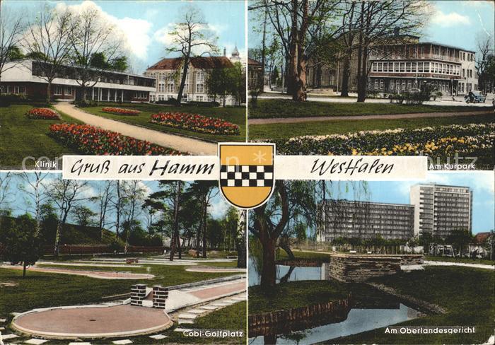 Hamm Westfalen Klinik Kurpark Oberlandesgericht Minigolf