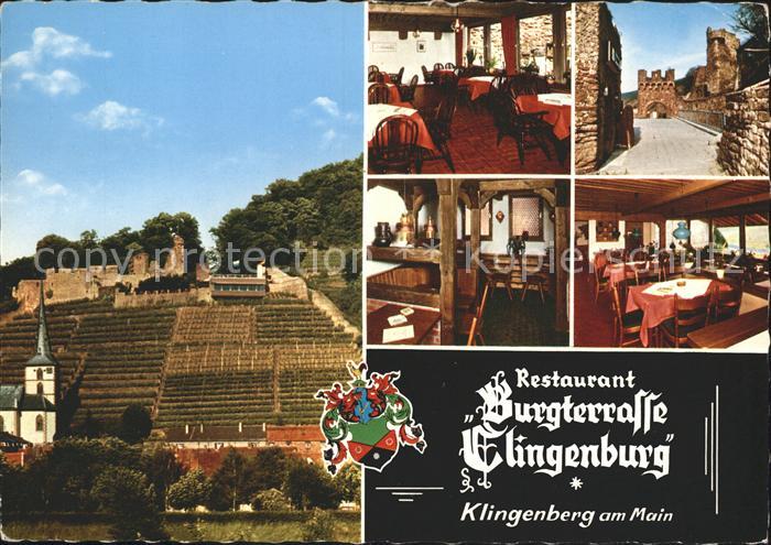 Klingenberg Main Restaurant Burgterrasse