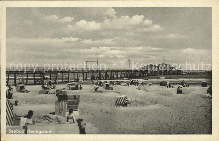 Heringsdorf Ostseebad Usedom Strand Seebruecke