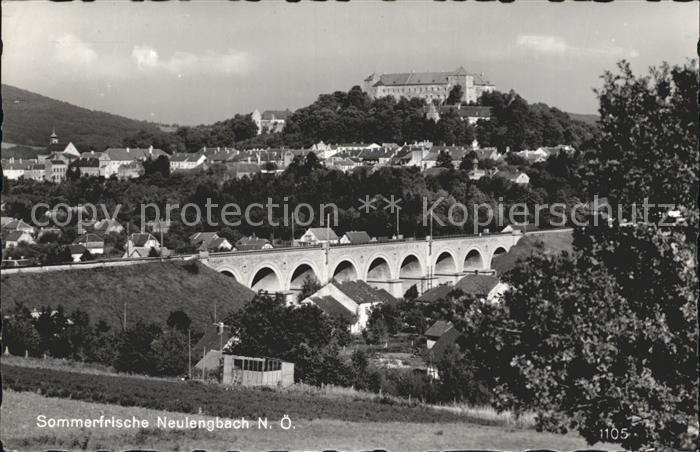 Neulengbach Sommerfrische Bruecke Schloss
