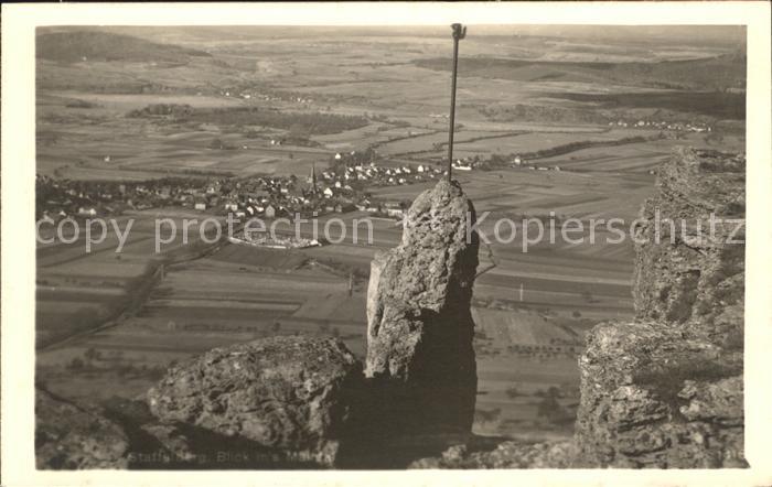 Staffelberg Panorama Blick ins Maintal