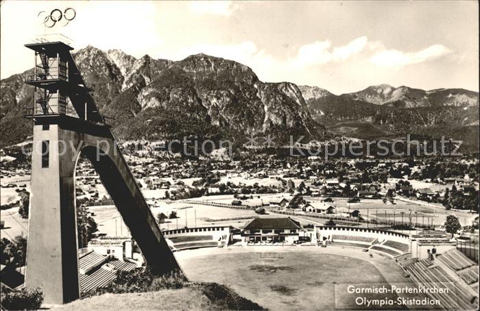 GARMISCH-PARTENKIRCHEN Bayern Olympia Skistadion Sprungschanze