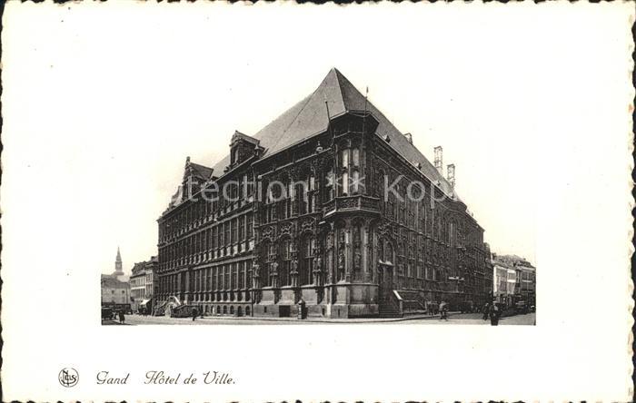 Gand Belgien Hotel de Ville Stadhuis