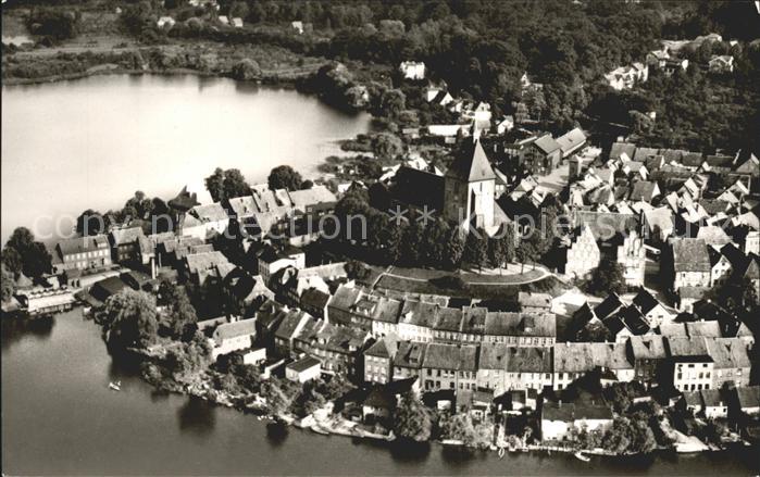 Moelln Lauenburg Fliegeraufnahme