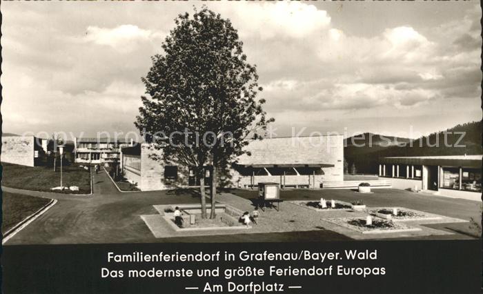 Grafenau Niederbayern Familienferiendorf Dorfplatz