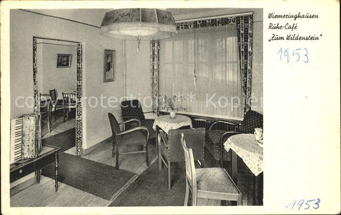 Wiemeringhausen Ruhr Cafe Zum Wildenstein