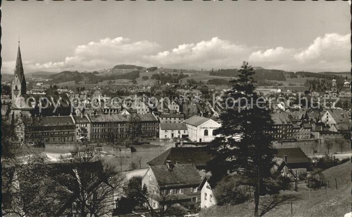 Kempten Allgaeu Blick vom Haubenschloss