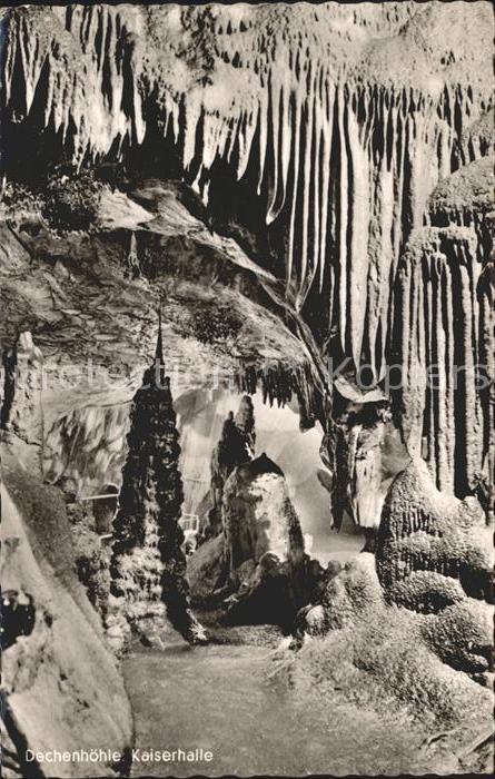 Iserlohn Dechenhoehle Kaiserhalle Tropfsteinhoehle