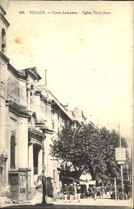 Toulon Var Cours Lafayette Eglise Saint Jean
