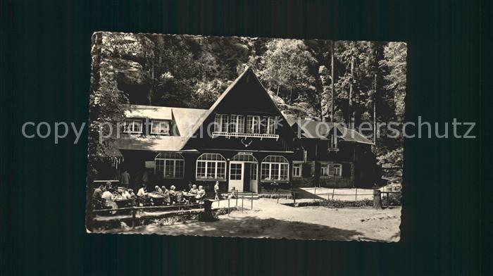 Uttewalder Grund Gasthaus Waldidylle