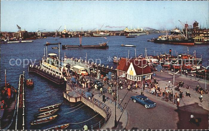 Amsterdam Niederlande Gezicht op het Y