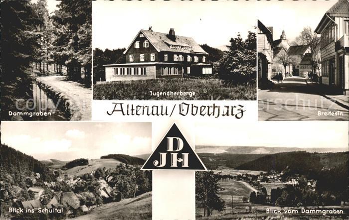 Altenau Harz Dammgraben Jugendherberge Breitestrasse Schultal