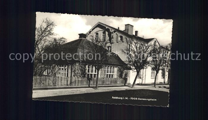 Feldberg Mecklenburg FDGB Genesungsheim