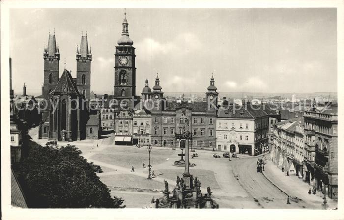 Koeniggraetz Tschechien Grosser Ring Kirche
