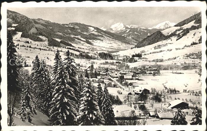 Megeve Station hivernale Val d Arly Winterpanorama