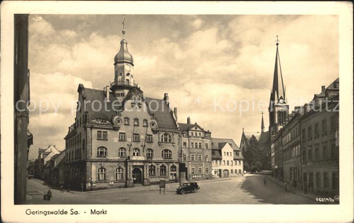 Geringswalde Markt Kirche
