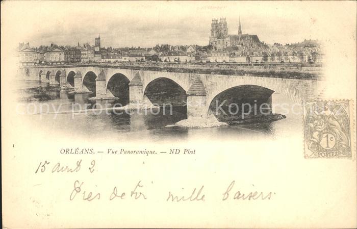 Orleans Loiret Vue panoramique