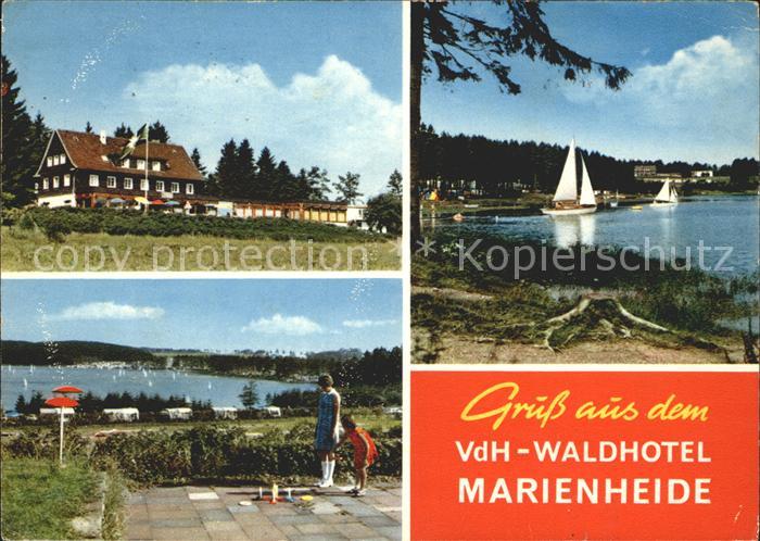 Marienheide VdH Waldhotel Segeln See