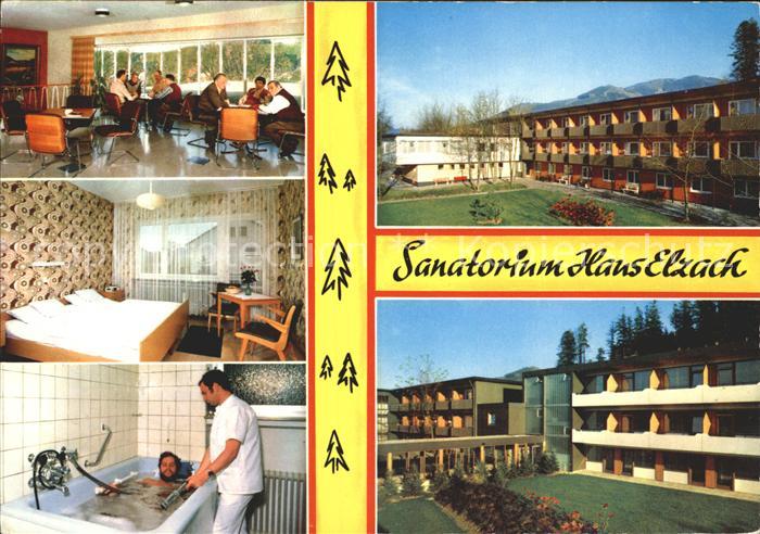 Elzach Sanatorium Haus Elzach Aufenthaltsraum Zimmer Anwendungen