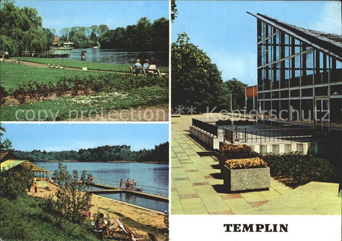 Templin Am Ratsteich Badestrand am Luebbesee FDGB Heim Salvador Allende