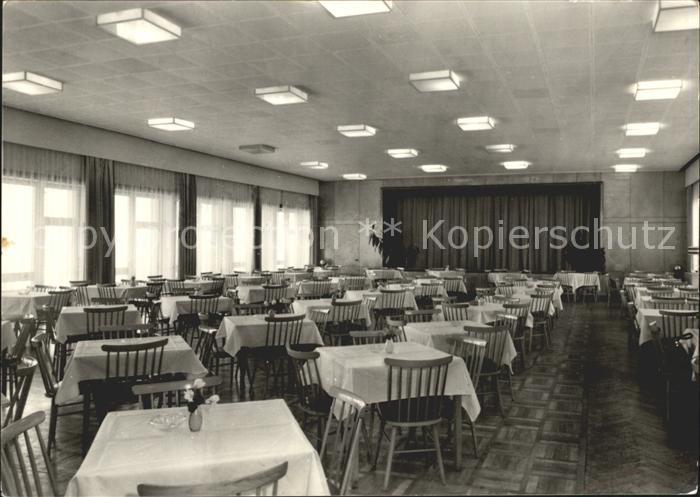 Schnett Kulturhaus Speisesaal