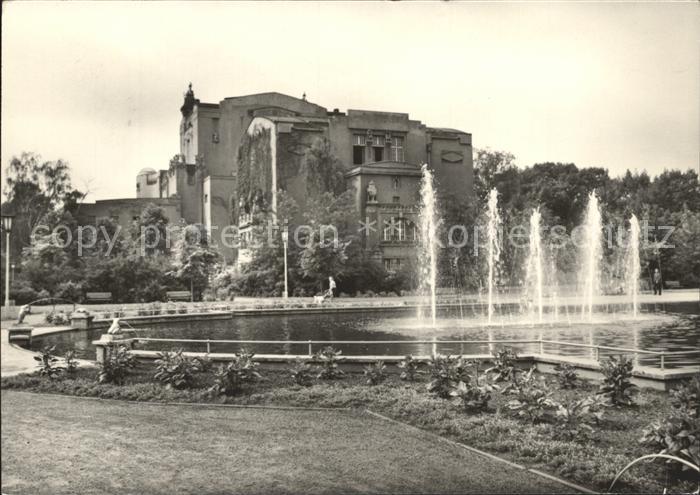 Cottbus Stadttheater Wasserspiele