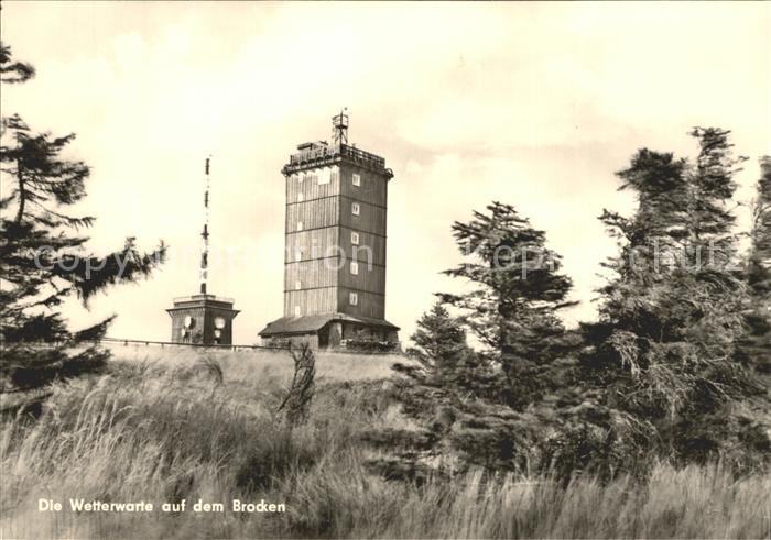 Brocken Harz Wetterwarte