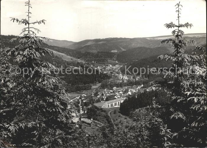 Sitzendorf Thueringen Totalansicht