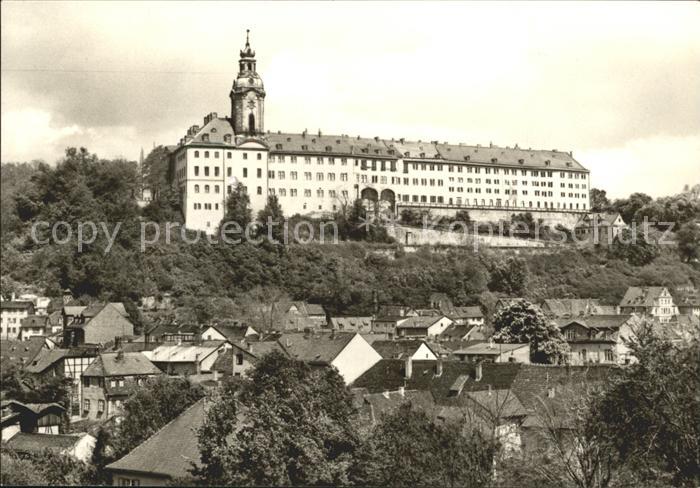 Rudolstadt Blick zum Schloss Heidecksburg