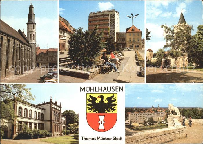 Muehlhausen Thueringen Thomas Muentzer Gedenkstaette Wilhelm Pieck Platz Rabentu