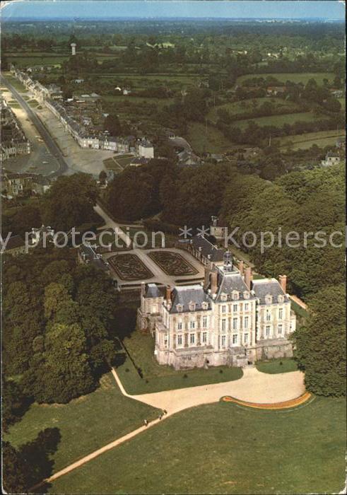 Balleroy Chateau vue aerienne