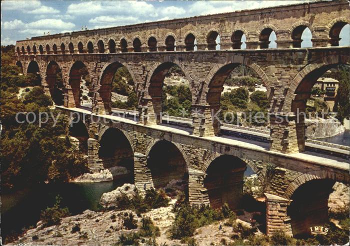 Vers-Pont-du-Gard Pont du Gard Aqueduc romain