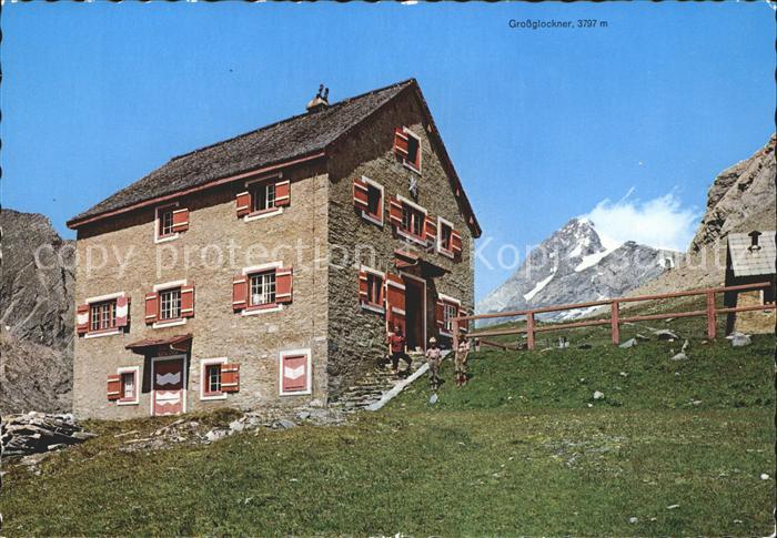 Heiligenblut Kaernten Salmhuette Berghaus oeAV Leitertal Grossglockner Hohe Taue