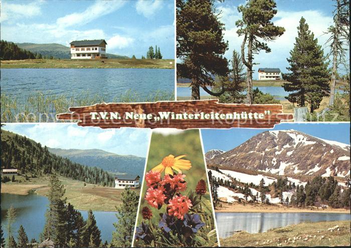 Judenburg Steiermark TVN Neue Winterleitenhuette Bergsee Alpenflora