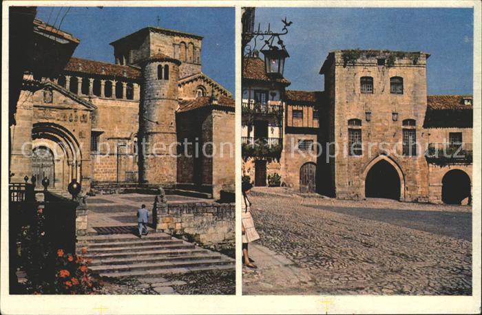 Santillana del Mar Villa antigua siglo XII Altstadt