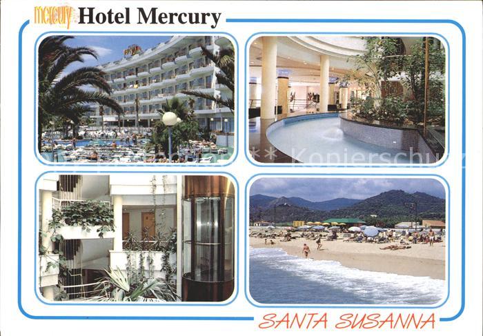 Santa Susanna Hotel Mercury Strand