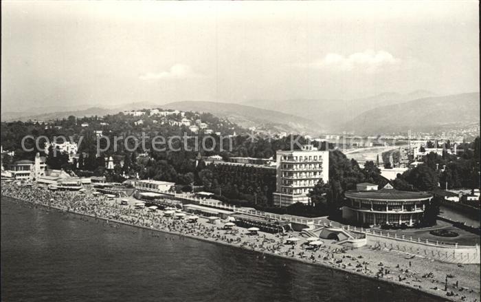 Sotschi Kavkazskaya Riviera Sanatorium Fliegeraufnahme