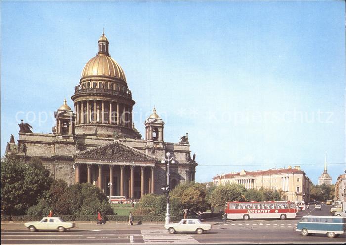 Leningrad St Petersburg Isaac Square