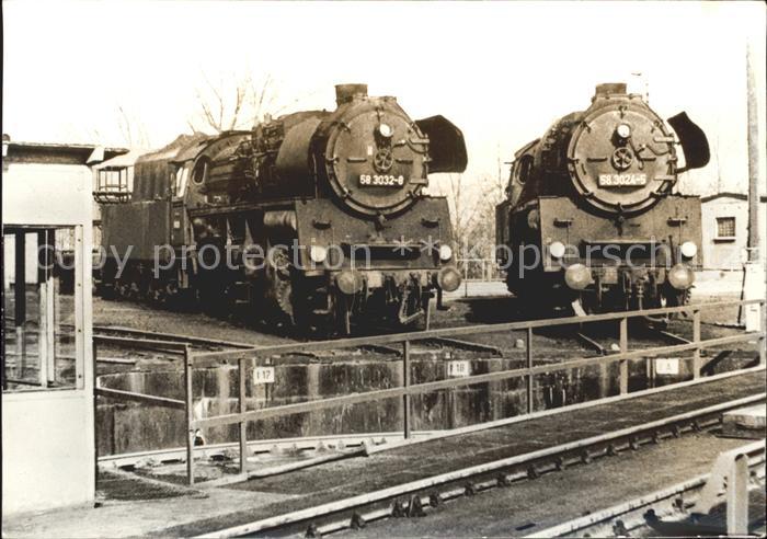 Glauchau Dampflokomotive Baureihe 53 30 Bahnbetriebswerk