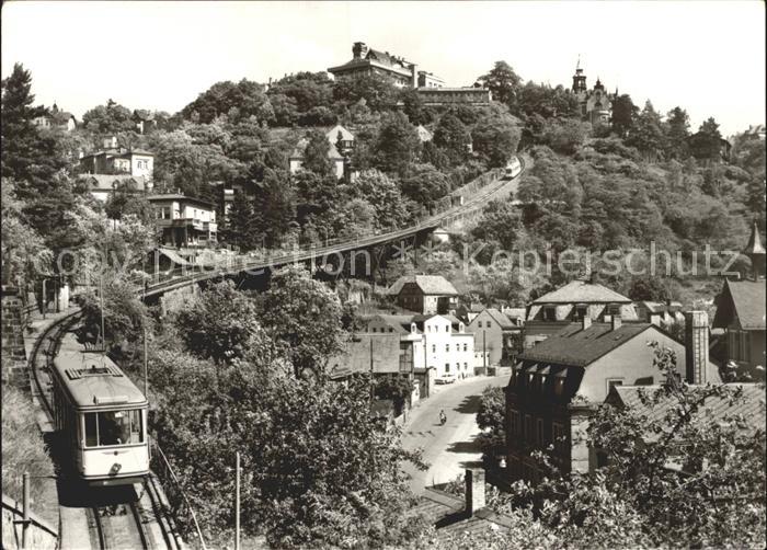 Loschwitz Blick zum Luisenhof Bahn