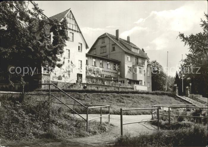 Schierke Harz FDGB Erholungsheim Hermann Gieseler