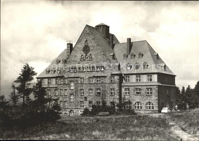 Oberwiesenthal Erzgebirge FDGB Hoehensanatorium Sachsenbaude