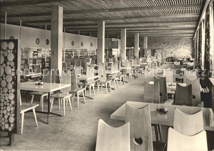 Oberwiesenthal Erzgebirge HO Gaststaette Fichtelberghaus Selbstbedienungsrestaur