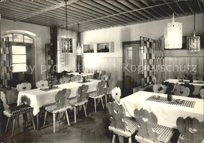 Bischofswerda Berggaststaette Butterberg Gaststube