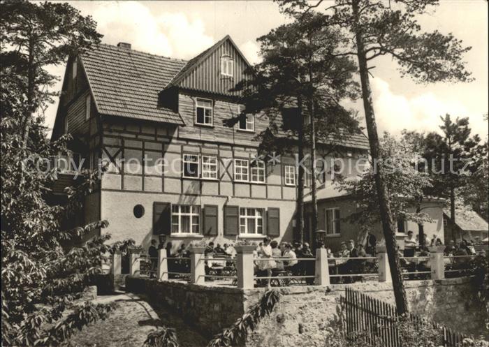 Thueringen Region Berggaststaette Stiefelburg Weimarer Land